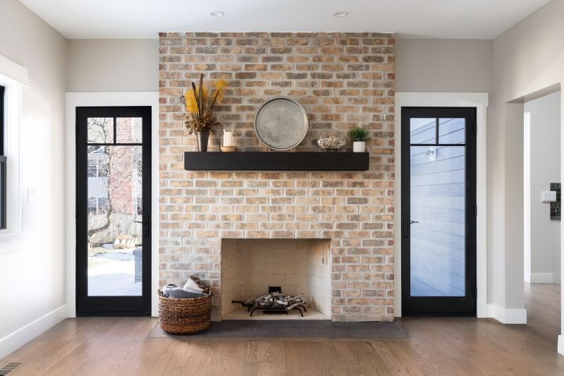 Brick Hearth Installation
