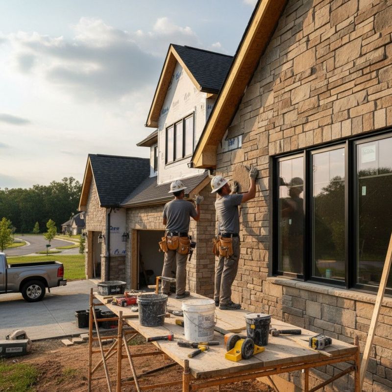 Brick Veneer Siding Installation detail