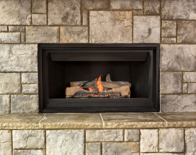 Stone Fireplace Construction